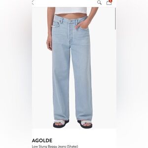 Agolde Light Blue Women Jeans
